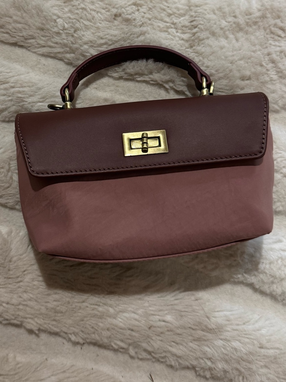 Women’s Top-Handle Mini Bag - Andar Camille Petal